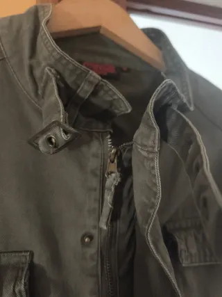 Chaqueta verde militar Coca- Cola talla M
