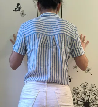 Camisa de raso nueva