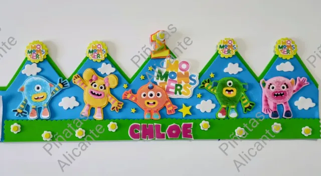 Corona cumpleaños Momonsters