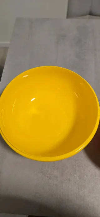 Set 2 Ciotole Tupperware Arancio e Giallo