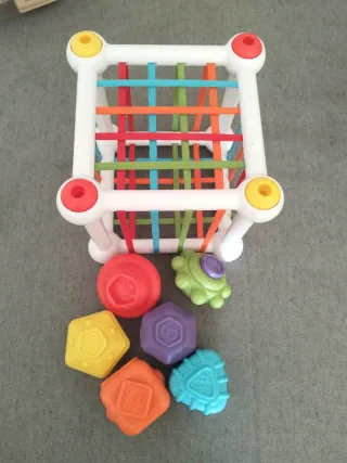 Cubo Juguetes Sensoriales Bebé