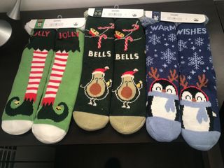 Calcetines Navideños Antideslizantes unisex