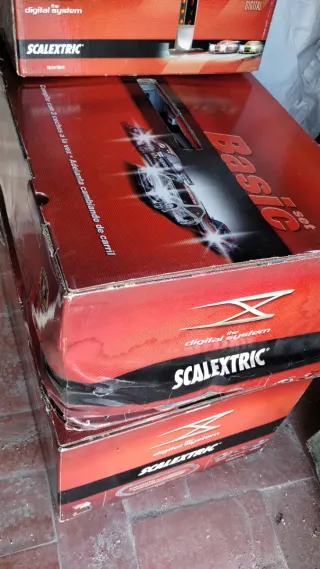 2 sets de Scalextric Digital System Basic + cuenta