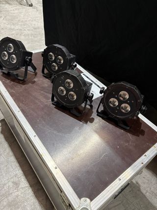 American DJ FlatPar 5PX Luces LED (4 unidades)