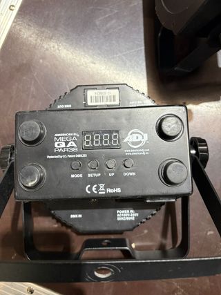 American DJ FlatPar 5PX Luces LED (4 unidades)