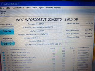 PORTÀTIL HP CORE I5-HDD 250GB-RAM 4GB- LED 15"