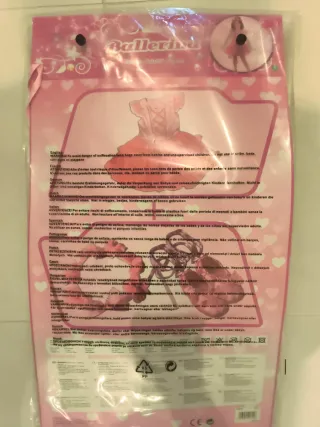 Disfraz Bailarina Rosa Tul Niña 3-6 Años