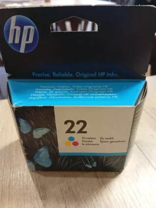 Cartucho Tinta HP 22 Tricolor (comprado por error)