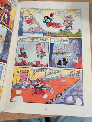 "le journal Nintendo" N. 1 - 1992 Mario Peach Nes