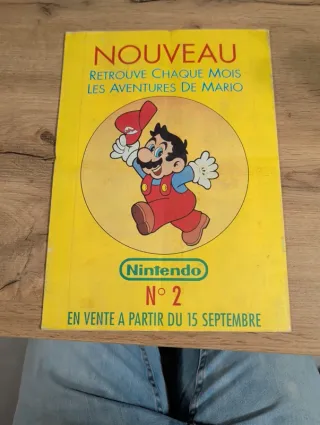 "le journal Nintendo" N. 1 - 1992 Mario Peach Nes