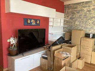 Mueble Mural Comedor TV y Estanterías