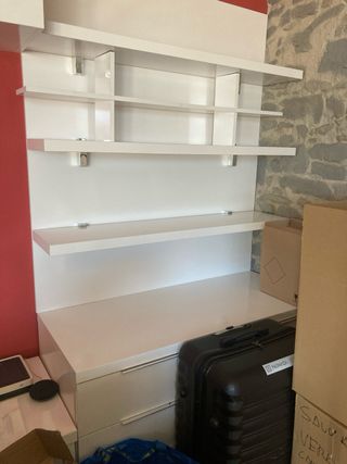 Mueble Mural Comedor TV y Estanterías