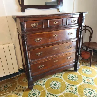 Aparador antiguo diseño francés en. madera S. XIX