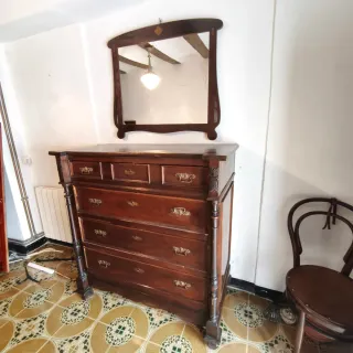 Aparador antiguo diseño francés en. madera S. XIX