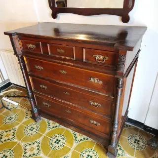 Aparador antiguo diseño francés en. madera S. XIX