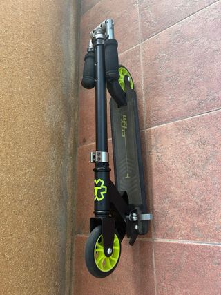 Patinete Tijuana Plegable Negro/Verde