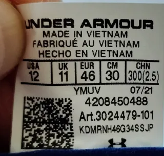 Zapatillas Under Armour HOVR Mega 2 Clone Talla 46