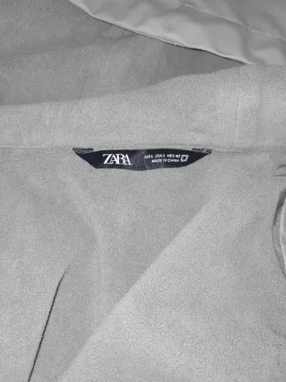 Gabardina Zara Hombre Talla L Verde Oliva