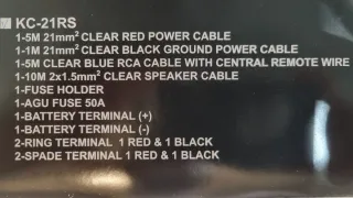 Kit Cableado Car Audio