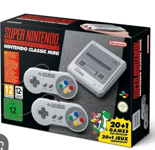 Mini Super Nintendo Classic con 2 mandos