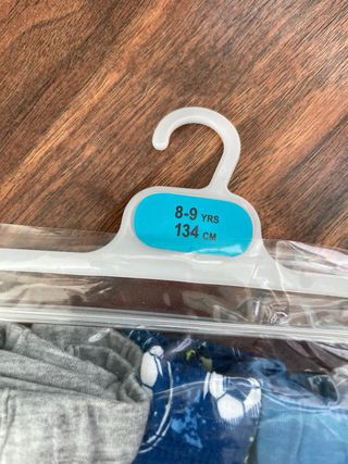 10 Calzoncillos Niño Primark Fútbol Talla 8/9