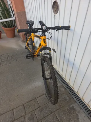 Bicicleta de Montaña Naranja