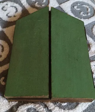 Tríptico antiguo religioso