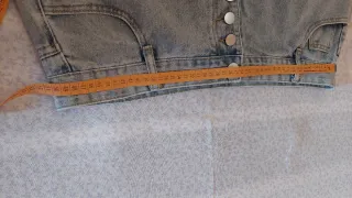 Falda vaquera con botones