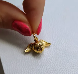 Charm Snitch Dorada Harry Potter