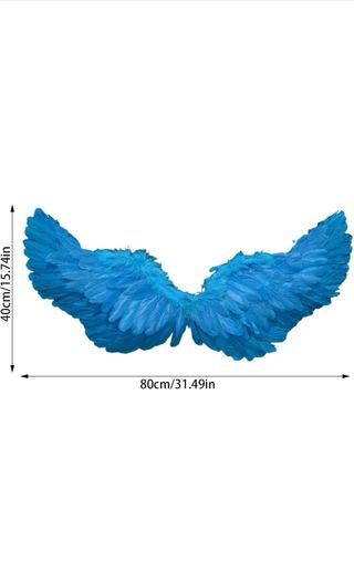 Alas de ángel rojas para disfraz
