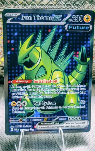 Carta Pokémon Iron Thorns EX 196/167