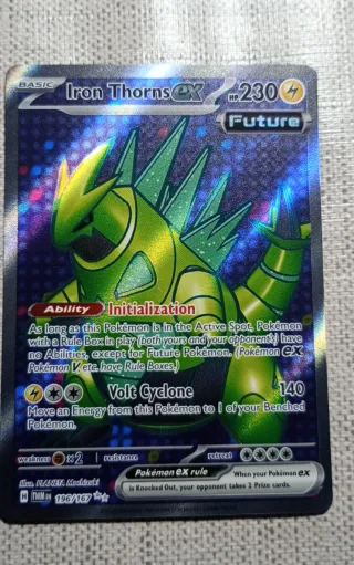 Carta Pokémon Iron Thorns EX 196/167