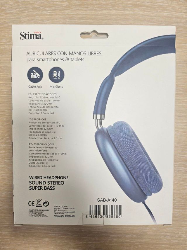 Auricolari Stima LifeStyle SAB-A140 con Jack
