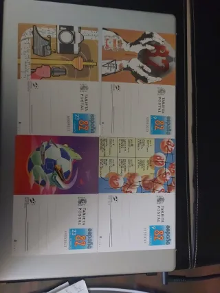 4 Tarjetas Postales Mundial 82 España