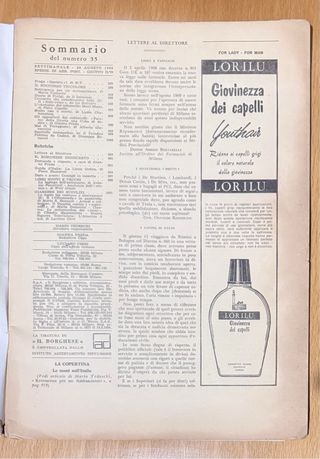 Rivista il Borghese le mani sull’italia agosto 69