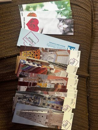 Coleccion de puntos de libros, marcapaginas