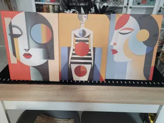 Quadri astratti su tela 30x40 cm