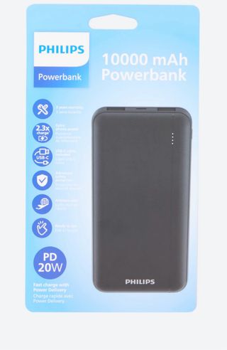Batería Externa Philips 10000 mAh PD 20W