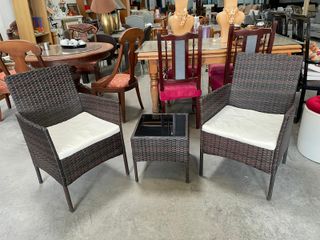 Conjunto terraza marron nuevo