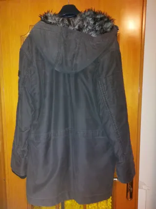 Cappotto Energie Imbottito Pelliccia XL