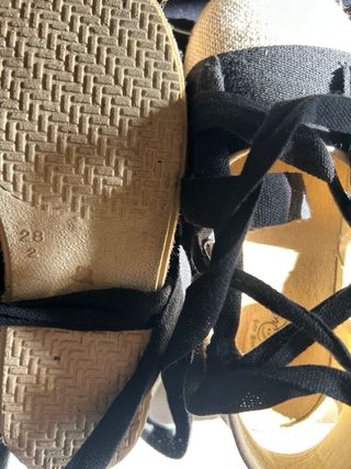 Espardenyes niño T28