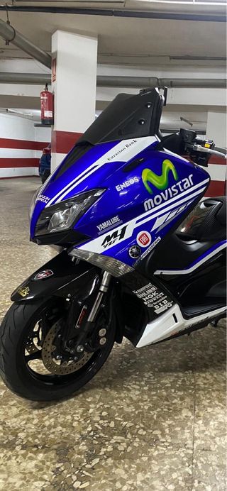 Yamaha TMAX Maxi Scooter Azul/Negro