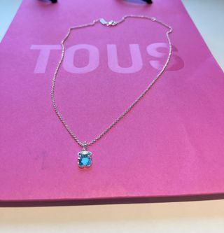 Collar Tous Oso Azul espinela