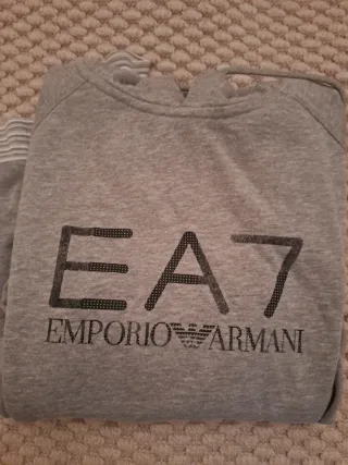 Felpa EA7 Emporio Armani Grigia M