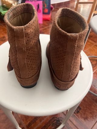 Botines Zara Marrones Talla 36
