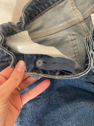 Jeans H&M Premamá Talla S cintura ajustable