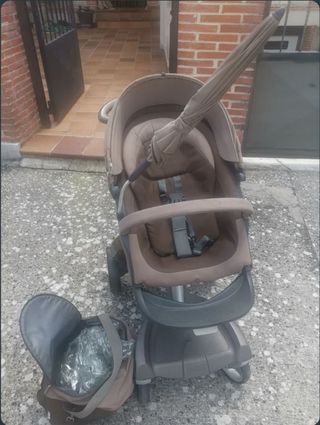 Carro Bebé Stokke Xplory Completo Marrón