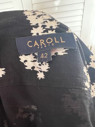 Falda Caroll Viscosa Estampada