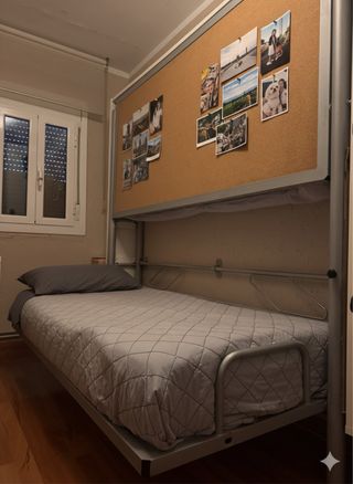 Camas Abatibles DOBLES - Metal Extra Robusto