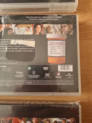 Serie House M.D. - Temporadas 1, 2 y 3 en DVD